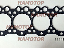 Прокладка головки блока цилиндров P11C  HINO 11115-2810, 11115-2741, 11115-2460, 11115-2370 (metal) 